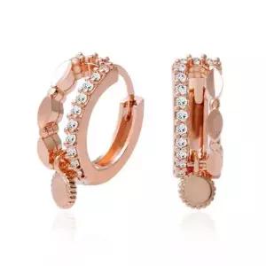 링귀걸이 레아 원터치귀걸이 (Gold-pin) 14K