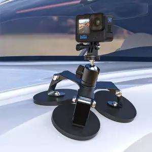 자동차외부액션캠 흡착 촬영 야간 비디오 거치대 액세서리 브래킷 캠 타이어 GPS 고정