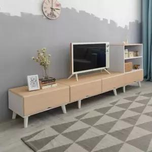BS C717 시즌2 거실장 풀세트 6colors TV다이 TV장식장 장식장 거실장