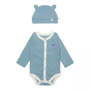 블루독 BLUEDOG BL모달골지컬러배내바디수트SET 43A70-040-11 104155