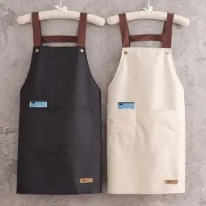고품질 다용도 H형 스트랩 방수 앞치마 1P 카페 공방 작업 방수앞치마 (WF36235)
