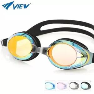 VIEW 수입 미러 수경 물안경 A538 실리콘패킹 수영수경 50544279)