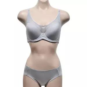 빅사이즈풀컵브라 빅사이즈 여성 풀컵 D컵 와이어 브라 팬티 속옷 세트 여자속옷