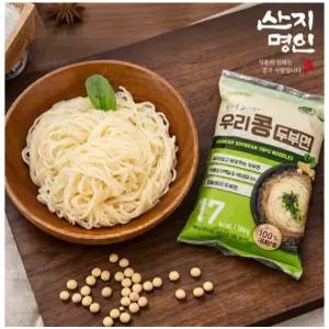 100g당 17kcal 바로먹는 두부면 180g x 5팩 해썹인증