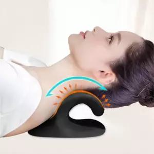 목디스크 경추5번 C커브 근막이완 자세교정 목 견인기
