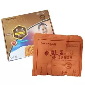 황토 냉온 찜질팩 특대형 면 냉찜질 온찜질 어깨 허리 등