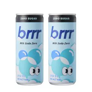 부르르 밀크소다 제로 250ML X 60캔
