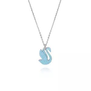 [스와로브스키]5660594 Swan 스완 블루 M 목걸이