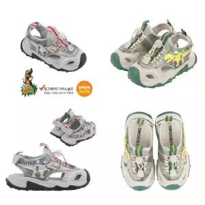 [다이노솔즈](광주신세계)토박스 26S/S 신상 키즈 샌들 LED 아쿠아슈즈 공룡 샌들 스컬 본 샌들 (2COLOR...