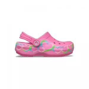 CROCS KIDS 클래식 하트 라이트 클로그 토들러 - 핑크 레모네이드 / 213184-669 458623