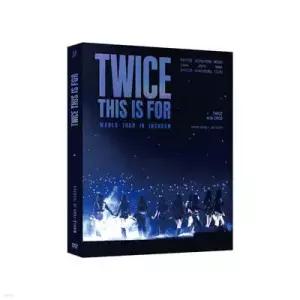 [DVD] 트와이스 (TWICE) - TWICE THIS IS FOR WORLD TOUR IN INCHEON DVD /본 상품은 개봉 후 반품이 불가할 수 있으며, 구성품 불량인 경우 구성품에 한해 별도 교환 처리됩니다. (트와이스 (TWICE) ...