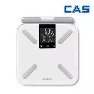 CAS 카스 EBFA-S4 스마트 체중계 체지방 측정 8전극 인바디 가정용 체중관리 핸드바