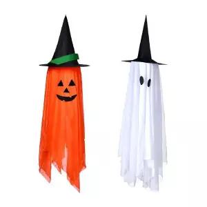 WL (별별창고)G 할로윈 유령 호박 모자 장식 걸이