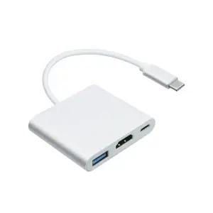 USB 3.1 to HDMI 변환 어댑터 Dex 지원USBC허브 C타입컨버터 HDMI케이블 USB커넥터 마이크 시리얼 USBC