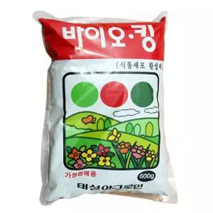 복합식물활성제 효과 비료 600g(6개)영양제 화분 활력제 밑거름 유기질 웃거름