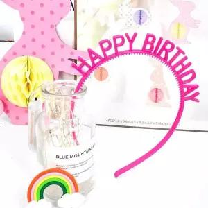 TBZ 생일파티소품 PVC 푸치샤머리띠 낱개5개 파티헤어밴드