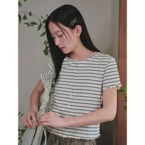 [백화점 상품] 폴햄 여성 립 반팔 가디건(PHF2TC2420)