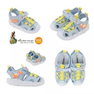 [다이노솔즈](광주신세계)토박스 26S/S LED 공룡 베이비 아쿠아슈즈 플레임 티라노 샌들 토들러 (블루/B...