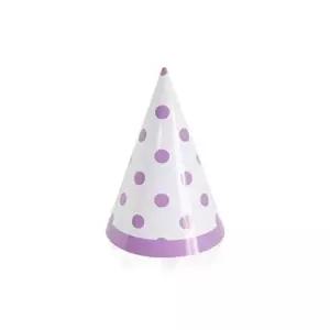 [셀러에이드]고깔모자 도트 6개입 생일모자 생일꼬깔 기념일