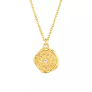 [삼성금거래소] 24K 순금 플라워 코인 목걸이 7.5g