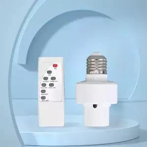 적외선 스마트 컨버터블 LED 램프 홀더 IR 리모컨 사람 편의성 E27 AC85265V