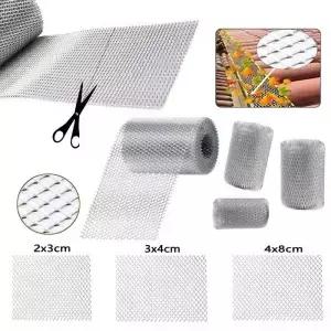 1pcs 25x20cm 알루미늄 메쉬 시트 모델링 자동차 모드 DIY 프로젝트 및 공예품을위한 튼튼한 금속 그릴