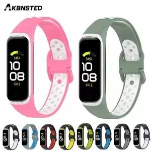 삼성 핏 2 SMR220 스마트 시계 스트랩 Fit2 실리콘 소프트 팔찌 교체