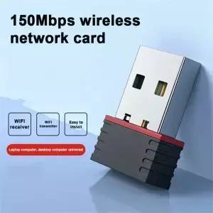 150Mbps 미니 USB 무선 Wifi 어댑터 RTL8188 Wi fi 네트워크 LAN 카드 PC 데스크탑 컴퓨터 용 802.11n