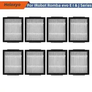 iRobot Roomba Combo iej 시리즈E5 E6 i1 i3 i4 i5 i6 i7 i8 J5 J6 J8 및 모든 Plus 버전과 호환되는 HEPA