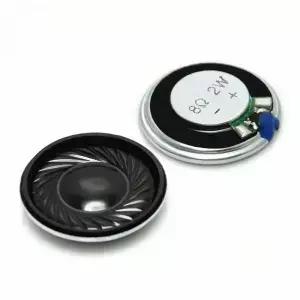 5PCS 2W 8 Ohm 미니 스피커 Arduino 프로젝트 용 40mm 직경 초박형 혼 유형