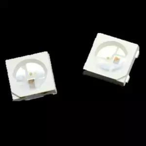 100pcs WS2812B 4 핀 5050 SMD 흰색 버전 개별적으로 주소 지정이 가능한 디지털 RGB LED 칩 5V