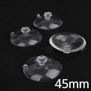 45mm 흡착판 큐방 4P X10개 흡착고무 유리부착 압착 (WB68C90)