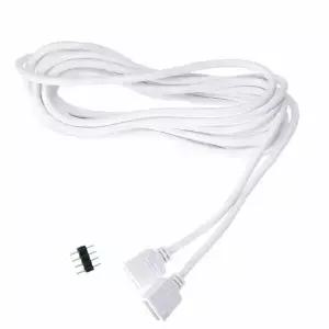 4핀 RGB LED 커넥터 연장 케이블 코드 와이어 1M 2M 5M 30cm SMD 5050 3528 스트립 라이트용