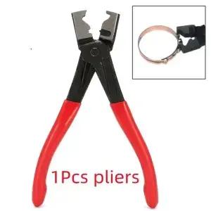 1PCS/130PCS 물 파이프 클램프 칼라 호스 클립 펜치 자동차 수리 손 도구 R 유형 압착 플라이어