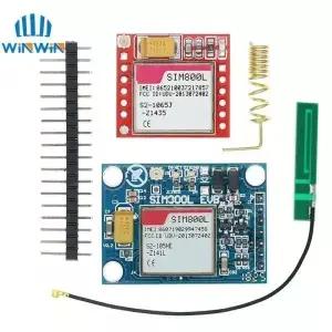 Arduino용 최소형 SIM800L GPRS GSM 모듈 카드 코어 보드 쿼드 밴드 TTL 직렬 포트