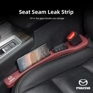 2Pcs 자동차 좌석 갭 필러 스트립 누출 방지 보관 액세서리 Mazda 2 3 6 5 Atenza CX3 MX5 Axela