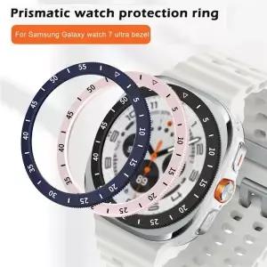 베젤 주입 다이아몬드 서클 프리즘 시계 충돌 방지 보호 삼성 워치 7 울트라용 47mm