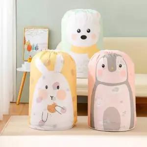 캐릭터 이불 보관 주머니 옷 정리함 수납함 파우치 WFLW4L7