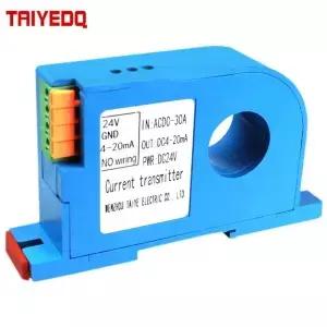 전류 송신기 전기적으로 절연된 센서 출력 AC 20A 30A 50A 100A 150A 200A 조리개 22mm