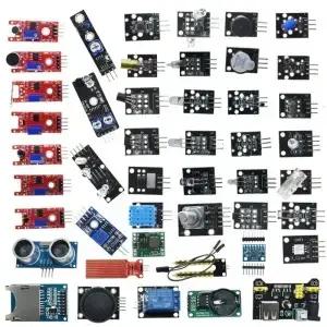 45 in 1 센서 모듈 Arduino Raspberry Pi용 16가지 스타터 키트 37 1보다 우수함 박스 DIY UNO R3 MEGA2560