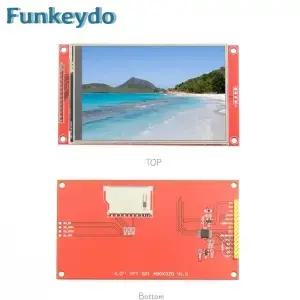 4.0 인치 SPI 터치 스크린 TFT LCD 모듈 ST7796S 드라이버 480X320 픽셀 컬러 디스플레이 Arduino IDE와
