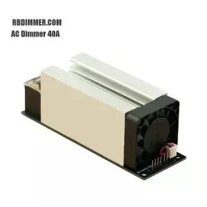 40A 600V 고부하용 디머 AC 모듈 고전력 1채널 3.3V/5V 로직
