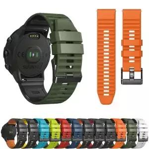 Suunto 7/9 D5 스파르탄 스포츠 손목 HR Baro 스마트 시계 밴드 교체 스트랩 용 새 24mm 실리콘