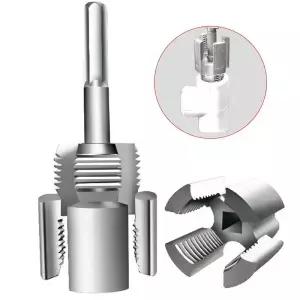 PPR/PVC 물 파이프 스레더 20MM/25MM 태핑 도구 내부 스레드 외부 통합 다이 와이어 오프너