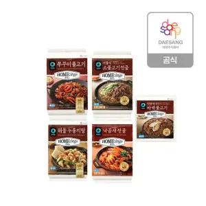 청정원 호밍스 전골5종 2개 골라담기 + (증)바싹불고기270g