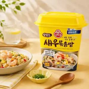 오뚜기 맛있는 새우 볶음밥 (용기) 230g 4개