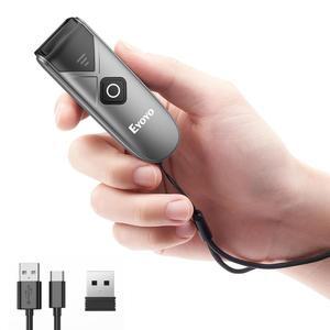 Eyoyo Bluetooth 2D & 1D 바코드 스캐너 2.4G 무선/블루투스/USB 유선 연결 QR 코드 패드 스마트폰 안드로이드 태블릿 PC와 호환 휴대용 무선 미니 리더기
