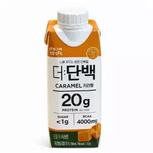 [하프클럽/기타]빙그레 더단백 드링크 카라멜맛 단백질 250ml 18팩