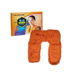 어깨전용 황토 냉온찜질팩 1p 목 어깨 찜질팩 다리 허리 등