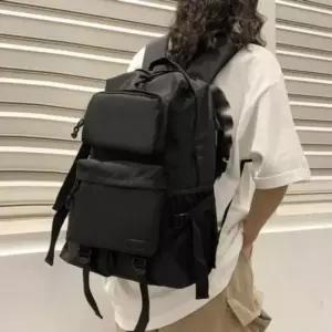스타일 투포켓 블랙 기본 백팩 남여공용 데일리 여성백팩 스트링백팩 여자백팩 미니백팩